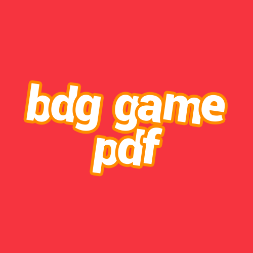 bdg game pdf